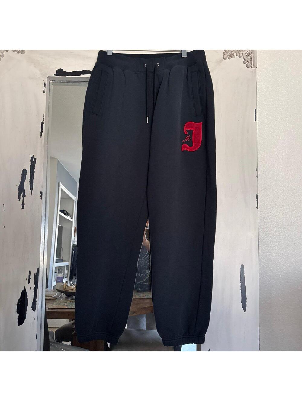 Jordan Flight Fleece High Waist Sweatpants In Black size M - Picture 2 of 6